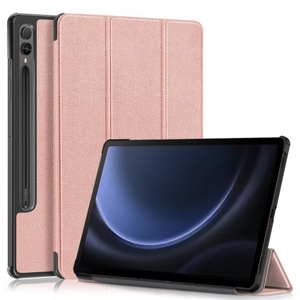 Étui intelligent à rabat en TPU avec support trifold et fonction veille/réveil automatique pour tablette Samsung Galaxy Tab S9 S9FE (modèle 2025) - Product Image 6