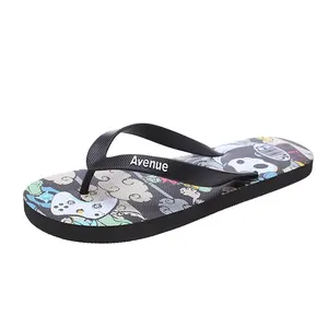 Gepersonaliseerde Thema Strand Slippers Mannen Casual Trend Antislip Outdoor Kleding Coole Slippers