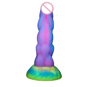L vendite calde 8.5 pollici lungo grande mostro drago dildo pene colorato animale Dildo giocattoli del sesso per masturbatore donna