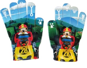 Găng Tay Ma Thuật Acrylic Phi Giới Tính Găng Tay Dệt Kim Giữ Nhiệt In Da Báo Cho Các Hoạt Động Ngoài Trời Mùa Đông - Product Image 3