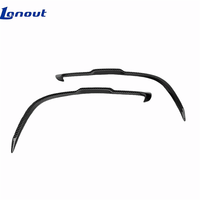 Inserts de pare-chocs arrière en fibre de carbone sèche polie, lames de pare-vent arrière, kit carrosserie pour BMW Z4 G29, style SQ modifié