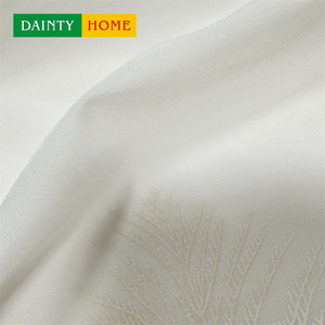 Tenda Trasparente <span class=keywords><strong>per</strong></span> Casa, Tinta Unita con Design Tridimensionale Intagliato a Salice, Voile Decorativo <span class=keywords><strong>per</strong></span> Finestre di Soggiorni - Product Image 6