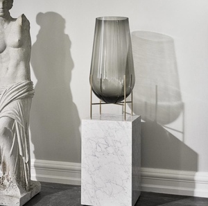 Natural Stone Living Room Furniture Carrara White Marble Plinth Cube Coffee <b>Side</b> <b>Table</b> - Product Image 4