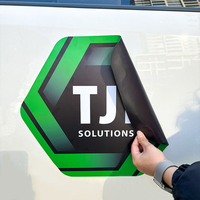 Pegatinas Magnéticas para Automóviles con Logotipo Personalizado, Resistentes a la Intemperie, con Adhesivo Fuerte, Recortables, Removibles y Reutilizables, Letreros Magnéticos para Automóviles