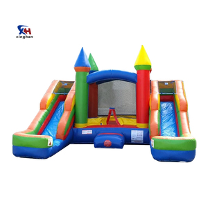 Château <span class=keywords><strong>gonflable</strong></span> bleu, château <span class=keywords><strong>gonflable</strong></span> en forme de cœur - Product Image 1