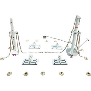 TFAUTENF portatile Auto da banco Auto Auto sistema di trazione telaio Auto piano di ancoraggio per Auto corpo collisione riparazione - Product Image 2
