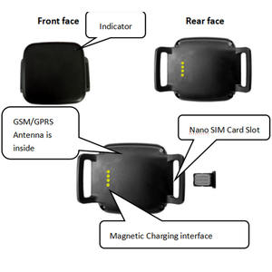 Anjing kecil/kucing pelacak aktivitas aplikasi pelacak GPS hewan peliharaan + Layanan Pemantauan WEB grosir alat pelacak GPS Mini - Product Image 4