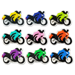 Nouvelle breloque de chaussure de moto de course tendance, couleurs à la mode, boucle décorative pour chaussure de moto de course, breloque populaire pour chaussure de moto de course - Product Image 4