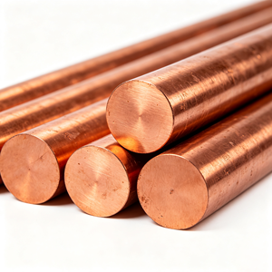 Barre carrée en cuivre sans oxygène C10200 OFHC, barre carrée solide pour pièces conductrices d'équipements électroniques haute fréquence - Product Image 1