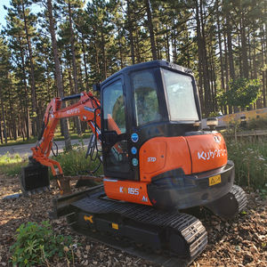 Japón hizo usado Kubota KX165 Mini Crawler 6ton excavadora con bomba hidráulica de alta calidad EPA Venta caliente, excavadora usada excavadora - Product Image 1