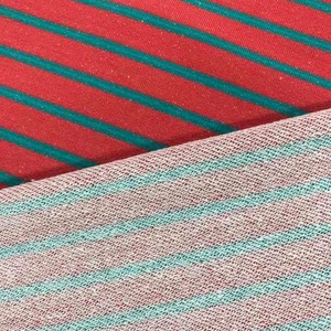 82% <span class=keywords><strong>Polyester</strong></span> 11% Coton Dye Stripe Argent Français Terry Vêtements Tissu À Tricoter pour Hoodies Vêtements - Product Image 2