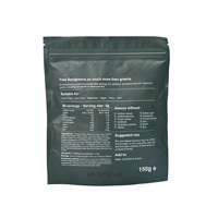 Poudre de superaliments personnalisée 21 Greens Blend, supplément quotidien de fibres pour la santé intestinale avec probiotiques et spiruline