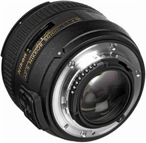 Objectif AF-S FX NIKKOR 50mm F/1.4G, mise au point automatique, distance minimale de mise au point de 0,45 m/17,72 pouces, taille du filtre de 58 mm pour appareil photo reflex numérique - Product Image 3