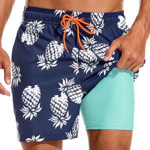 Pantalones Cortos Casuales OUTPACE Personalizados, Transpirables, Antiarrugas, de Secado Rápido, Estampados, para Hombre, Cintura Media, Traje de Baño con Logotipo Frontal - Product Image 3