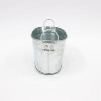 Pot de fleurs en métal pour l'extérieur, pot décoratif pour plantation, vente d'usine, de qualité personnalisée