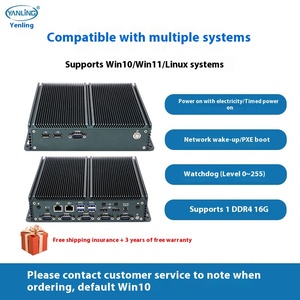 Nhà máy Trung Quốc giá 2 Ethernet LAN 6USB nhúng PC N100 6com IPC - Product Image 4