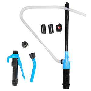 Pompe de transfert d'eau électrique portable, alimentée par batterie, pompe à carburant, pompe à huile diesel avec buse pour réservoir marin et agricole - Product Image 4