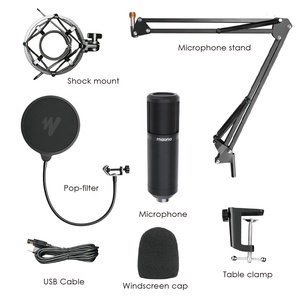 Bộ Micro Ngưng Tụ Máy Tính MAONO, Thiết Bị Ghi Âm USB, Micro Đứng Chơi Game Podcast - Product Image 6
