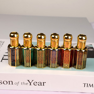 Profumo olio essenziale Roller <span class=keywords><strong>Bottle</strong></span> <span class=keywords><strong>3</strong></span> 6 12 Ml Attar <span class=keywords><strong>Bottle</strong></span> Roll On Glass Fancy vuoto <span class=keywords><strong>3ml</strong></span> 6ml 12 ml Design Attar Bottles - Product Image 6