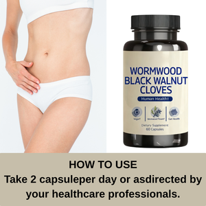 OEM Dịch vụ nhãn hiệu riêng ngải cứu, quả óc chó đen & Đinh Hương viên nang | 120 viên nang | phức hợp thảo dược | không biến đổi gen, không chứa gluten - Product Image 2