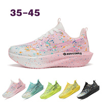 Chaussures de sport respirantes et rembourrées unisexes pour adultes et enfants, chaussures de course pour hommes et femmes, taille 35-45, nouvelle collection printemps/automne été
