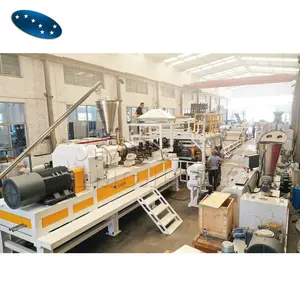 Sevenstars PVC LVT Composite Flooing Sheet Making Machine Extrusion Line for Sale