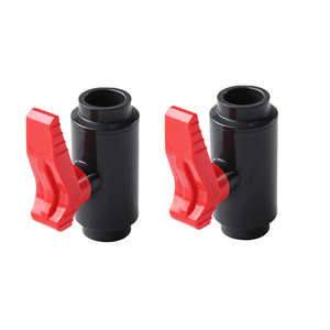 Vanne à bille personnalisée raccord <span class=keywords><strong>de</strong></span> tuyau <span class=keywords><strong>d</strong></span>'alimentation en eau en plastique avec interrupteur facile poignée <span class=keywords><strong>de</strong></span> vanne à bille avec position en plastique Ppr - Product Image 5