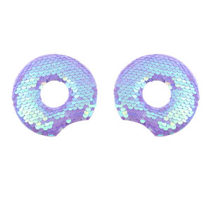 Novità <span class=keywords><strong>3</strong></span>.<span class=keywords><strong>3</strong></span> "dolci ciambelle per il Mouse con paillettes accessori per capelli per ragazza Custom Glitter ciambelle per capelli fascia per capelli - Product Image 4