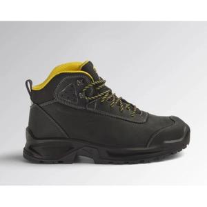 DIADORA UTILITY - 701.177654-80013/45 Chaussure noire haute sécurité en cuir nubuck italien hydrofuge S3 SRC - Product Image 1