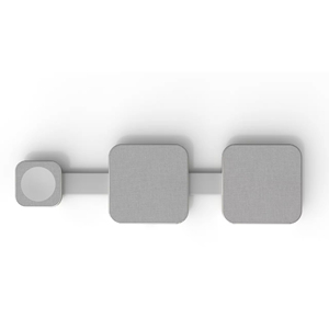 Caricatore Wireless Pieghevole 3 in 1 Bestseller, Design da Viaggio per <span class=keywords><strong>iPhone</strong></span>, Apple Watch e AirPods, Soluzione di Ricarica Portatile - Product Image 3