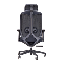 Vente en gros secrétaire chaise de bureau tournante chaise de bureau ergonomique chaise de bureau de directeur de Chine avec accoudoirs