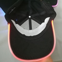 Gorras y sombreros de béisbol con luz Led, venta al por mayor, con luz Led incorporada