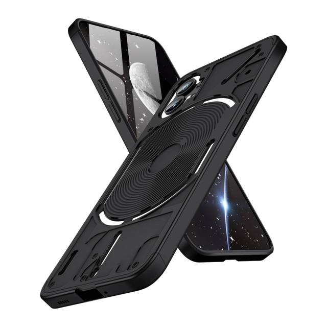 Wholesale GKK Mobile Phone Cases, for Nothing Phone 1 Case Back Cover, Three Stage Splicing Full Coverage PC Phone Case