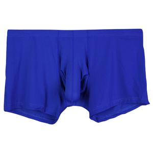 Nueva ropa interior Sexy de seda helada para Hombres Calientes para <span class=keywords><strong>Gay</strong></span> suspensorio ropa interior cómoda para pene ropa interior masculina transparente - Product Image 3