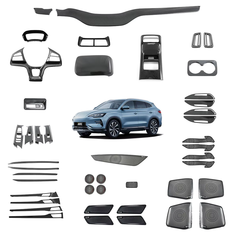 In Stock For BYD Song Plus Champion Edition Accessories Song Plus Dmi Song Plus Ev Auto Original Parts Fender Headlight Filters