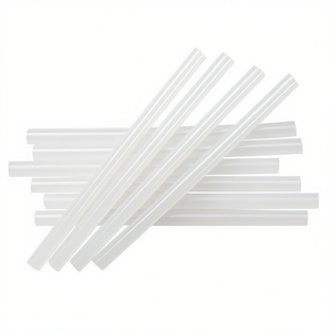 Bâtons de colle thermofusible Fervi pour pistolet à colle, diamètre 10 mm, adhésif transparent clair, pour travaux manuels et réparations - Product Image 2