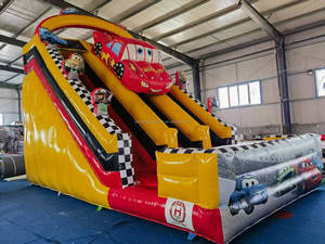 Château gonflable commercial pour enfants, toboggan gonflable, trampoline, château gonflable commercial pour enfants - Product Image 6