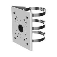Plaques d'adaptation métalliques pour caméras de sécurité, stabilisateurs de montage mural/plafond extérieur, trépieds pour moniteurs dôme/PTZ CCTV, vente directe usine 2026