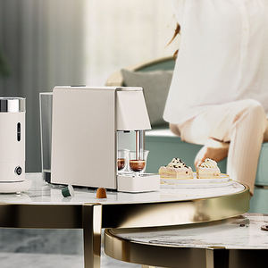 EU White Espresso Coffee and <b>Tea</b> <b>Maker</b> Single Cup Automatic Coffee Machine Built in - Product Image 4