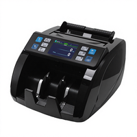 Compteur de billets de banque SM-3000V à technologie de détection de valeur mixte, pour devises mixtes DZD USD EUR CAD, avec fonction de comptage en arabe