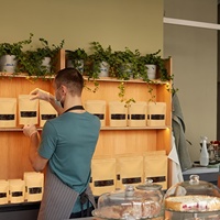 Sacs en papier kraft personnalisés imprimés sur mesure, mini sacs d'emballage pour cadeaux, épicerie, thé, café, avec soufflet et fermeture éclair