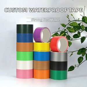 Custom Printed Acrylic Adhesive Single Sided PVC Material Heavy Duty Waterproof Colorful Pattern Duct Tape - Product Image 2