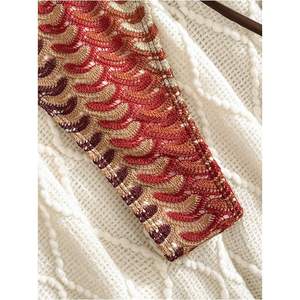 ชุดบิกินี่แบบผูกคอสำหรับผู้หญิง ลายพิมพ์สองชิ้น ชุดว่ายน้ำบราซิลเลี่ยน ผ้าสแปนเด็กซ์โพลีเอสเตอร์ยืดได้ - Product Image 2