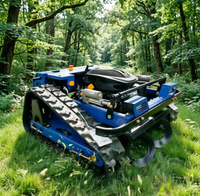 Coupe-herbe RC Orchard de 130 kg |   Tondeuse à chenilles pour arbres fruitiers certifiée CE, directement de l'usine