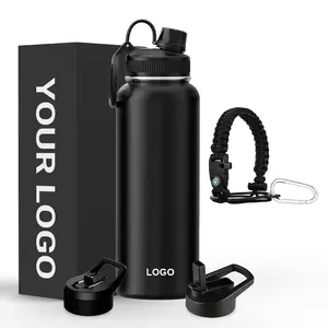 Hydroflask BPA Free Water Bottle Sports Custom Logo Aqua Flask Travel Tumbler Stainless Steel Vacuum Drinking Water Bottles