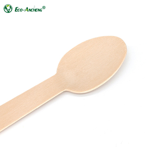 Cuchara <span class=keywords><strong>de</strong></span> <span class=keywords><strong>madera</strong></span> desechable para postres, venta al por mayor, <span class=keywords><strong>precio</strong></span> <span class=keywords><strong>de</strong></span> fábrica - Product Image 4