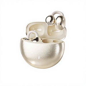 Nouveaux écouteurs <span class=keywords><strong>D500</strong></span> avec affichage numérique, conception intra-auriculaire à clip, réduction de bruit, étanchéité IPX5, son surround 360°, IA - Product Image 3