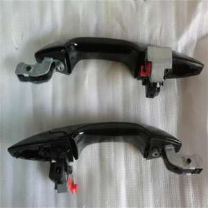 Manijas de puerta de coche Honda, piezas de repuesto delanteras y traseras exteriores de plástico negro T4 - Product Image 2