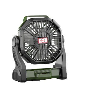Ventilador de Camping Plegable Recargable con Linterna LED USB, Diseño de Bajo Ruido de 4 Velocidades para Tiendas de Campaña y Picnic - Product Image 1