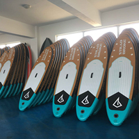 Bluebay extérieur Stand up Paddle Board Surf gonflable Soft Top Air Sup avec ailerons planches comprennent mer planche de surf eau 10'6"